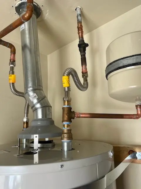 Water heater installation and plumbing repair in Cambria